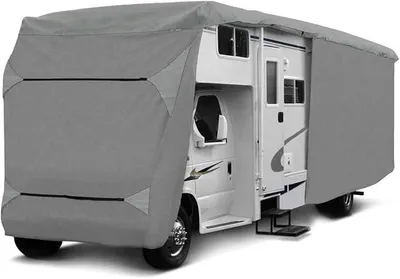 Produktbild von Wohnmobil Schutzhülle - wetterfeste Wohnmobilabdeckungen - hochwertige Wohnmobil Abdeckplane - 730 x 235 x 275 cm große Schutzhülle - sicherer Schutz gegen Staub und Nässe