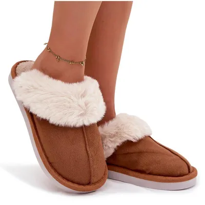 Zdjęcie produktu dla Kapcie Damskie Z Futerkiem Camel Carisse 36/37