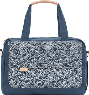 Produktbild von Babymoov Wickeltasche Day to Day Bag Palm - Alltagstauglich - 2 in 1, abnehmbare 3L-Tasche - 6 Zubehörteile enthalten, darunter Wickelunterlage, Kühltasche, Schnullertasche - 23L Fassungsvermögen