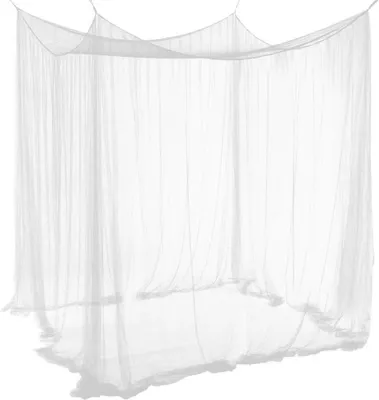 Produktbild von Moskitonetz, Fliegennetz Mückennetz Feinmaschiges Moskitonetz Großes Moskitonetz Quadratische Moskitonetze  - 190 * 210 * 240 cm, Weiß