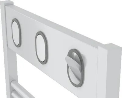 Produktbild von Elektrischer Handtuchtrockner – MARAPI TACTILE WHITE – 500 W – Flüssigkeitsträgheit – Elektronischer Thermostat – Digitalanzeige