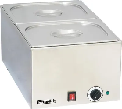 Image de Bain-marie Avec 2 X Gn 1/2 - Casselin