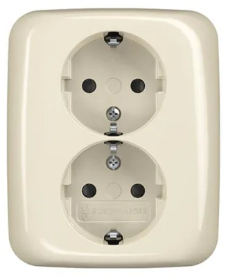 Produktbild von Busch-Jaeger SCHUKO-Doppelsteckdose 202 EUJB-212 2TKA00003897