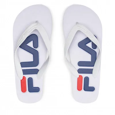 Produktbild von FILA WEISSE SLIPPER-SCHUHE FÜR HERREN : Farbe - Weiß, Größe - 44 Größe: 44 Farbe: Weiß Größe: 44