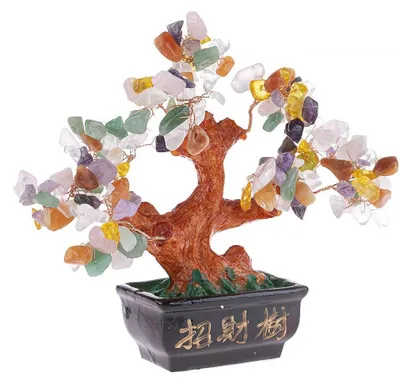 Immagine prodotto di lachineuse – Albero tradizionale del Feng Shui – Albero dei 5 elementi – Equilibrio nel Feng Shui