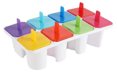 8er-Set wiederverwendbare Eisformen aus Polypropylen, 250 ml