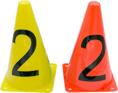 Image de Cône marqueur n°2 Amarillo 23 Cm
