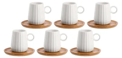 Obrázek produktu pro La Porcellana Bianca La Intavola 6 kávových šálků s podšálky NPCU10203009A83