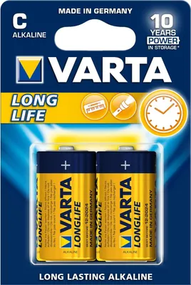Image de Varta 4114 Batterie à usage unique C Alcaline