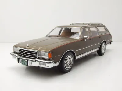 Produktbild von MCG 18476 Chevrolet Caprice Estate Wagon Kombi 1985 braun 1:18