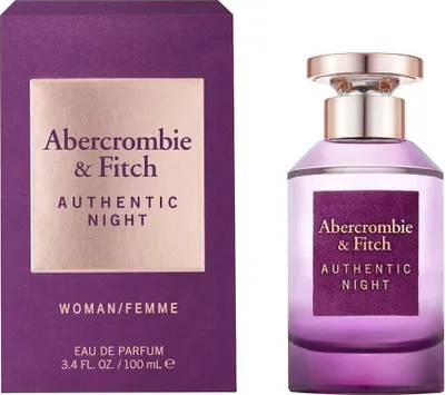 Zdjęcie produktu dla Abercrombie & Fitch Authentic Night Woman woda perfumowana 100 ml dla kobiet
