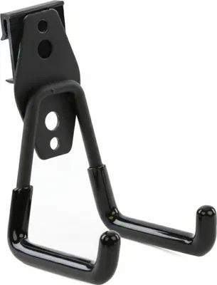 Obrázek produktu pro Rovný hák na tablici botle 7 cm nářadí garáž vybavení 40 kg kladivo černé