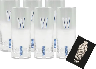 Produktbild von Wyborowa Vodka Glas 6er Set Longdrink Gläser
