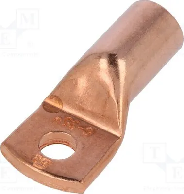 Produktbild von 2x Kabelschuh: Rohrkabelschuh Klemmverbindung M6 35mm2  L: 31,5mm E11KM-0101010390