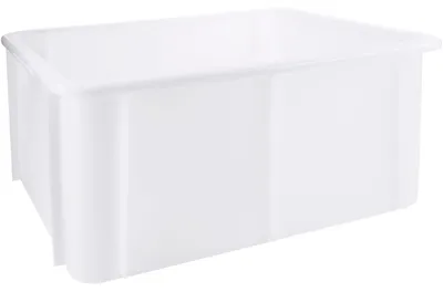 Produktbild von Stapelkasten, weiß 60 l