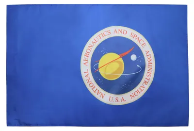 Flagge NASA USA 150x90 cm Polyester 100D mit Hülse