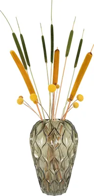 Image de House Collection Vase H27 cm Dahlia Grün