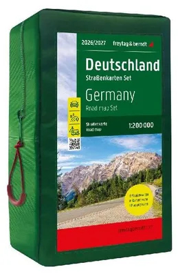 Produktbild von freytag & berndt Straßenkarte Deutschland Set 2026/2027 1:200.000