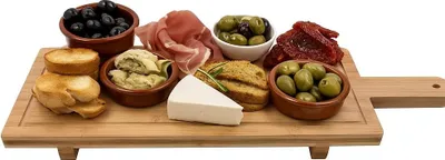 Immagine prodotto di Cookinglife Tavola da portata per tapas - Bambù - 58 x 19 cm
