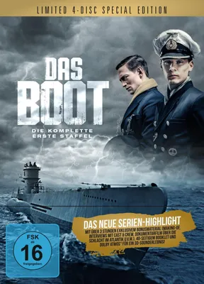 Produktbild von Boot, Das - Staffel #1 (BR) SE 4Disc Min: 480DDWS       Digi Pack