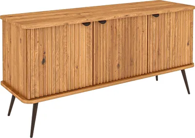 Produktbild von Sideboard 3-türig in Eiche massiv geölt, KABALA-165