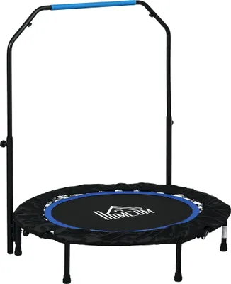 Obrázek produktu pro Fitness trampolína, nastavitelná rukojeť, vysoká nosnost, modrá