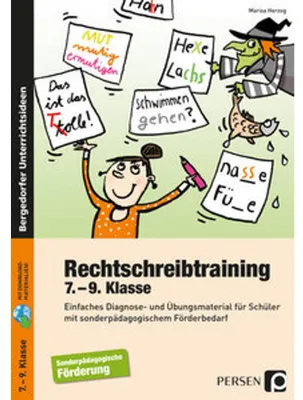 Produktbild von Rechtschreibtraining - 7.-9. Klasse