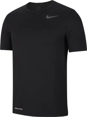 Produktbild von Nike M Nk Top Ss Hpr Dry Black/White S