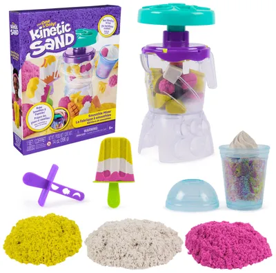 Produktbild von Kinetic Sand - Smoothie Mixer Spielset, Kinetischer Sand für Kinder, 5 Jahr(e), Kunststoff, Mehrfarbig