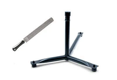 Produktbild von Hufbock mit Hufraspel im Set Schmiedebock mit Hufraspel SET 041/437A