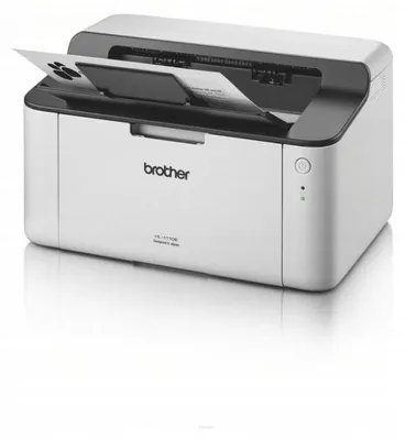 Produktbild von BROTHER HL-1110E A4-Monochrom-Laserdrucker, 20 Seiten/Min., 150 Blatt, für den Heimgebrauch