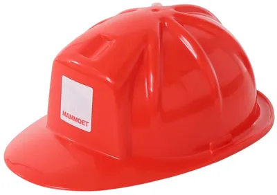 Produktbild von Polesie MAMMOET Kinder Helm Bauhelm Bauarbeiter Baustelle rot