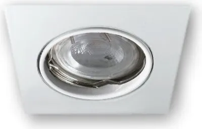 Produktbild von C-Light LED Einbaustrahler Set MR11 Eckig weiss 12V - 3 x 3W warm weiß