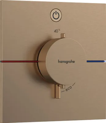 Produktbild von hansgrohe ShowerSelect Comfort E Thermostat Unterputz für 1 Verbraucher, Brushed Bronze