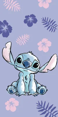 Produktbild von Disney Lilo und Stitch Badehandtuch Duschtuch Strandtuch Alien Mehrfarbig 70 x 140 cm 100% Baumwolle