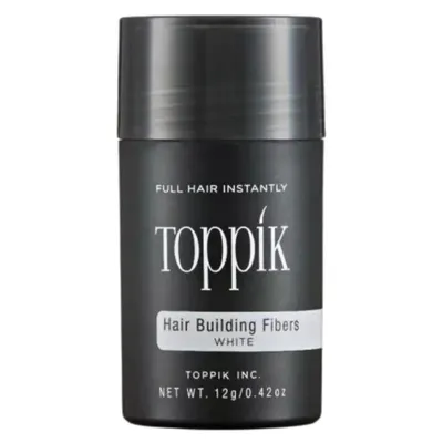 Immagine prodotto di TOPPIK Fibre Bianche, 12 grammi. Shampoo per la cura e lo styling dei capelli. Scopri i suoi benefici