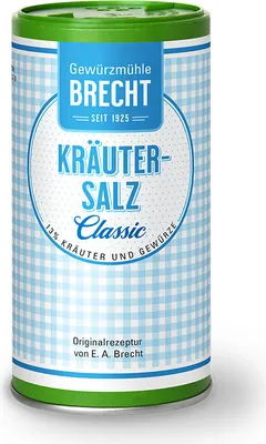 Image de Gewürzmühle Brecht Sel aux herbes classique, 200g