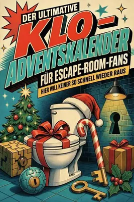 Produktbild von Der ultimative Klo-Adventskalender für Escape-Room-Fans