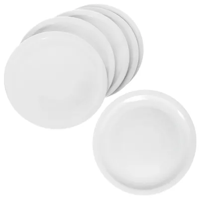 Image de Lot de 6 assiettes à pizza Bianco Ø 30,5 cm – 6 personnes – grandes assiettes blanches