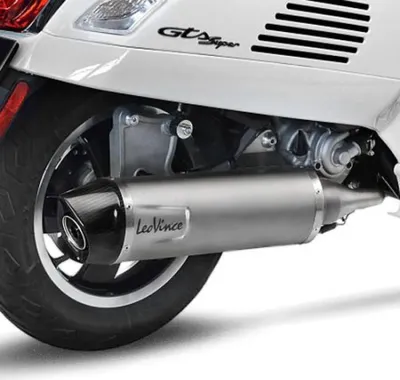 Produktbild von Leovince One Evo Vespa 14316ek Nicht Homologierter Slip-on-schalldämpfer Silber Not Homologated Silber Not Homologated