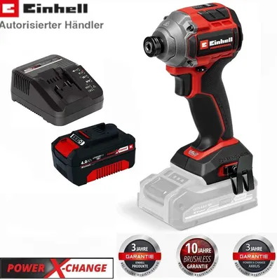 Produktbild von Einhell Akku-Schlagschrauber TP-CI 18/250-C Li BL 250 Nm, Akku 4.0 Ah, Ladegerät