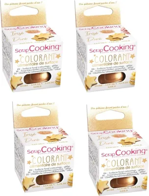 Produktbild von Goldene Lebensmittelfarbe in Pulverform 20 g