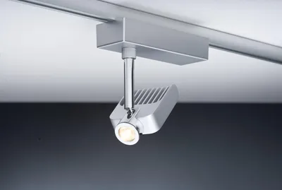 Immagine prodotto di Set da 4 Sistema a binario Paulmann URail Spot Vision II 1x10W cromo opaco/cromo 230 V metallo
