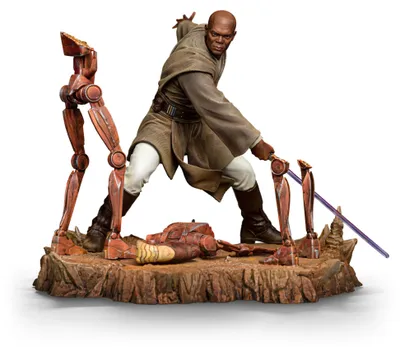Obrázok produktu pre Súsošie Star Wars Art Scale, 1/10, postava Mace Windu, výška 18 cm