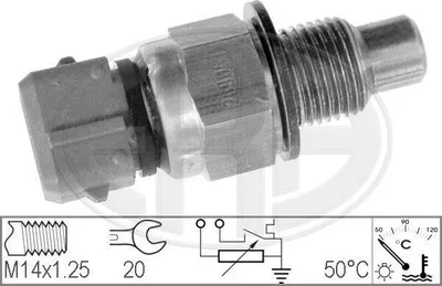 Produktbild von ERA Kühlmitteltemperatursensor 330155 passend für PEUGEOT 206 Schrägheck (2A/C)