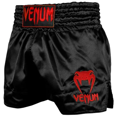 Obrázek produktu pro Venum Muay Thai šortky Classic Black Red Gre M