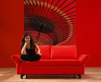 Produktbild von Komar Vlies Fototapete "Bangkok", rot, 150 x 250 cm; V3-755