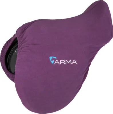 Produktbild von ARMA - Sattelschutzbezug, Fleece ER1464 (17 in - 18 in) (Pflaume)