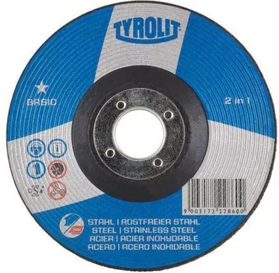 Produktbild von Schruppscheibe BASIC D178xS8mm Krnung 30 gekrpft 2in1 Bohrung 22,23 mm