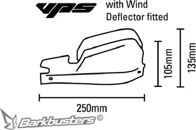 Produktbild von BARKBUSTERS Motocross-Handschützer